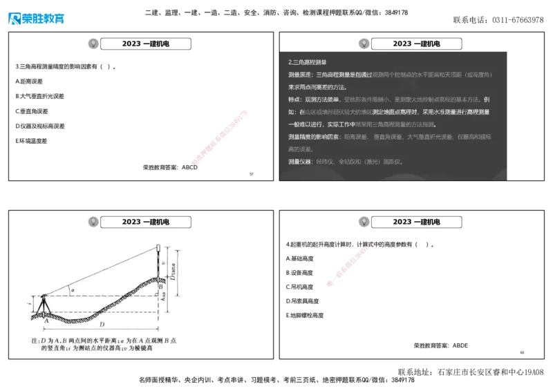2023年一建机电真题解析讲义（可打印版）_2026年一级建造师_2026年一建机电_2025年一建机电SVIP_03-习题精析✿实战特训✿模考通关_43-机电《历年真题班》王峰RS_讲义