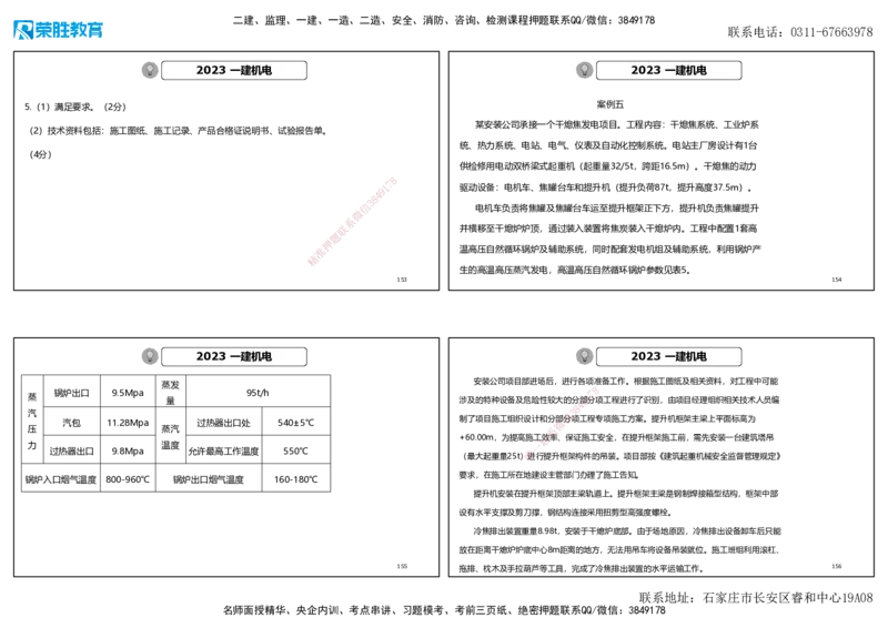 2023年一建机电真题解析讲义（可打印版）_2026年一级建造师_2026年一建机电_2025年一建机电SVIP_03-习题精析✿实战特训✿模考通关_43-机电《历年真题班》王峰RS_讲义