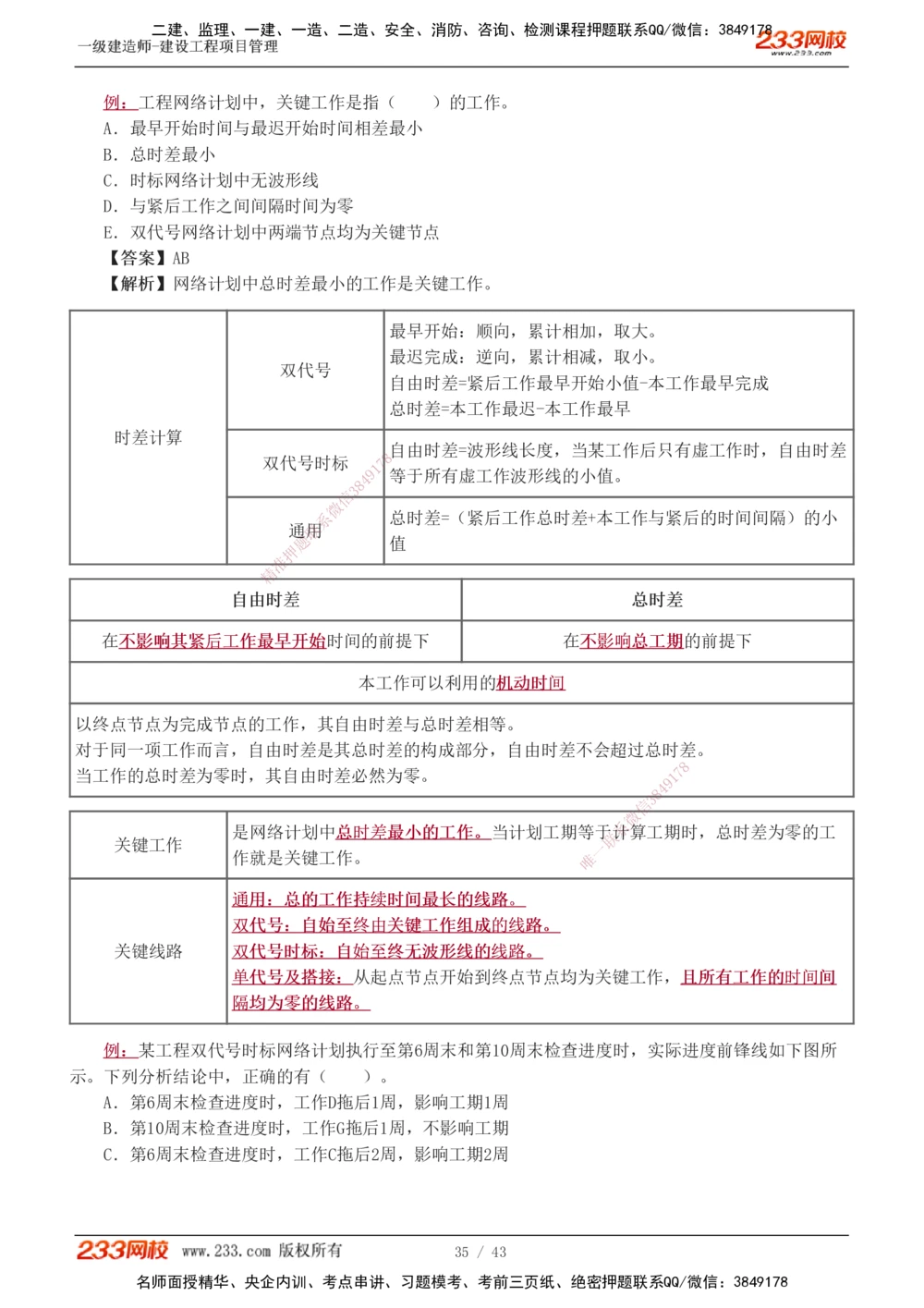 1-8_2026年一级建造师_2026年一建管理_2025年一建管理SVIP_03-习题精析✿实战特训✿模考通关_34-管理《习题解析班》黄明峰233