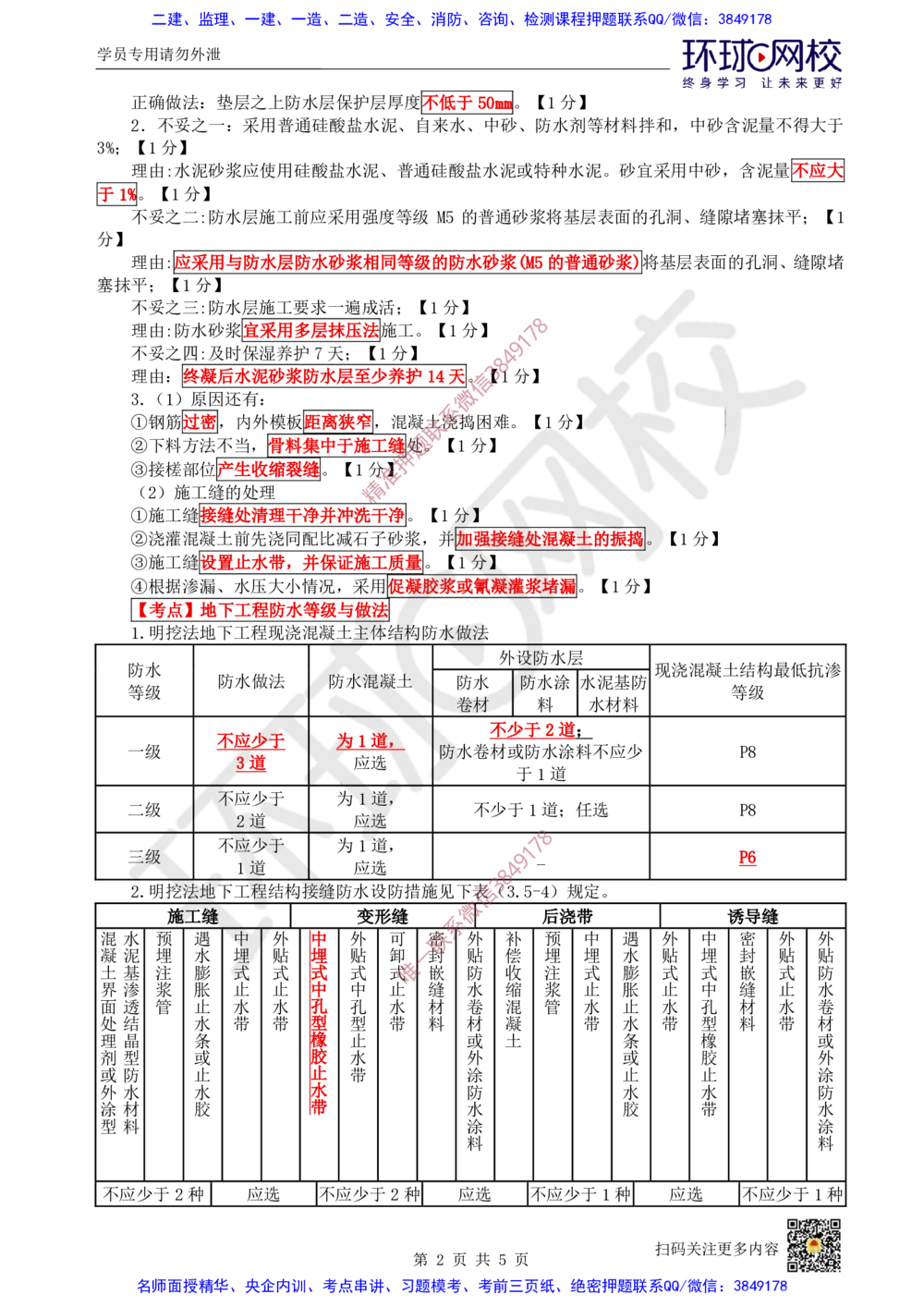 16.2025一建建筑案例带刷-案例15_2026年一级建造师_2026年一建建筑_2025年一建建筑SVIP_04-冲刺串讲✿考点强化✿小灶集训_38-建筑《案例带刷班》马红HQ推荐
