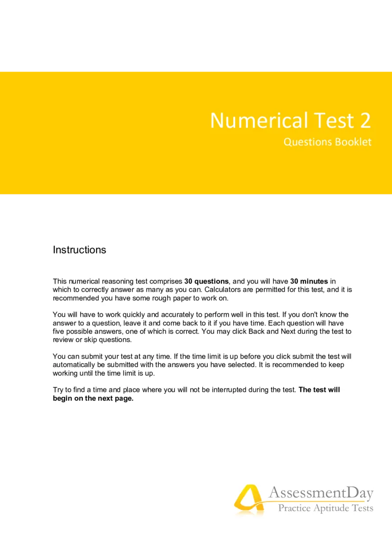 NumericalReasoningTest2-Questions_2025春招题库汇总_十大行测题库_2023年十大热门题库更新中_05、TalentQ汇总_TalentQ笔试题库中文_TalentQ（图文版-参考）_2选看通用测试题，适用于TalentQ（N多题）