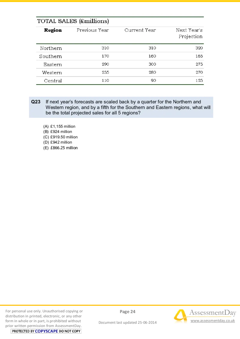 NumericalReasoningTest2-Questions_2025春招题库汇总_十大行测题库_2023年十大热门题库更新中_05、TalentQ汇总_TalentQ笔试题库中文_TalentQ（图文版-参考）_2选看通用测试题，适用于TalentQ（N多题）