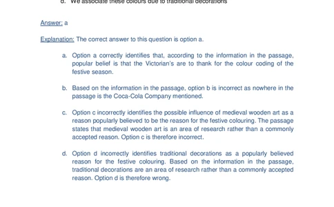 VerbalComprehensionTest2-Solutions_2025春招题库汇总_十大行测题库_2023年十大热门题库更新中_05、TalentQ汇总_TalentQ测试题（适合大多数外资银行以及其他企业）_VerbalReasoning