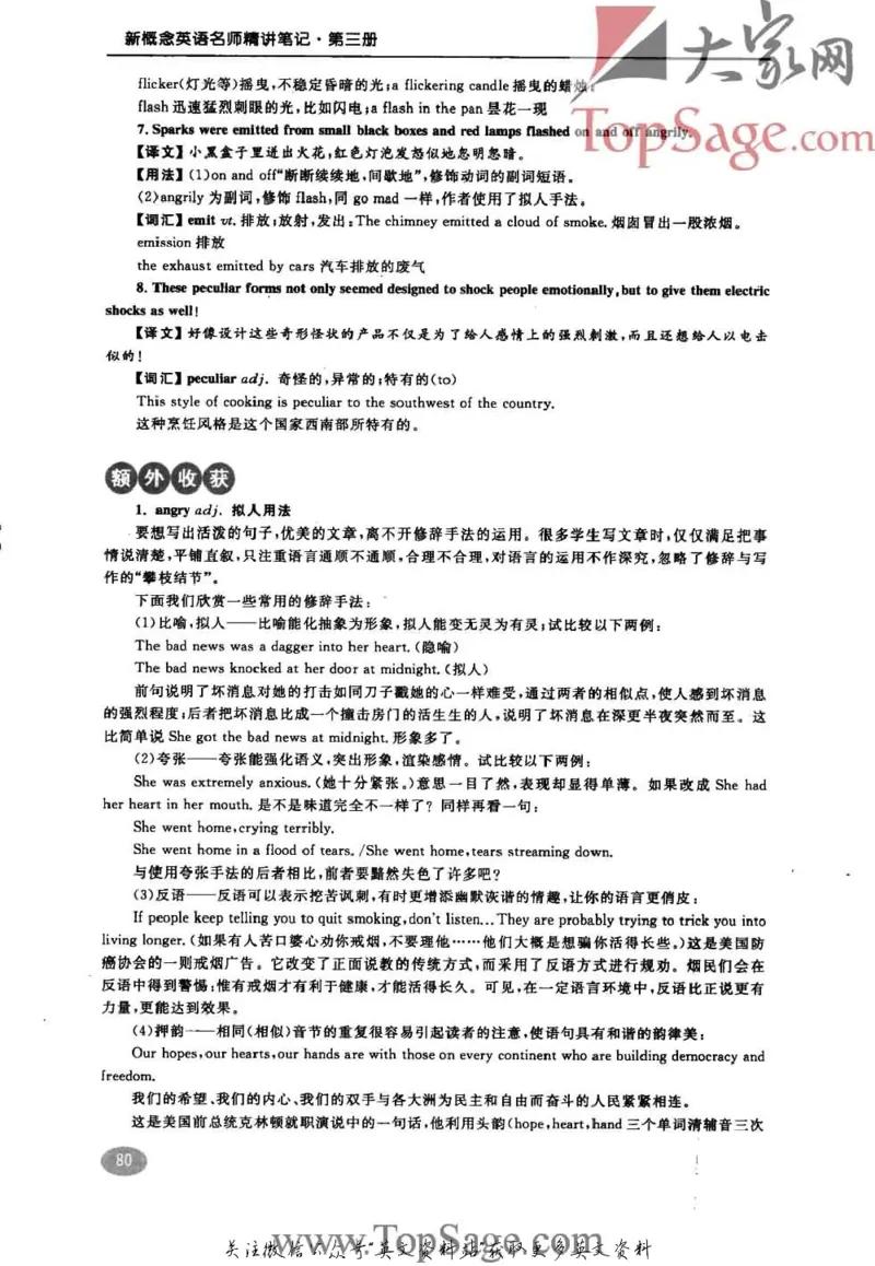 名师精讲笔记第3册_小学初中学霸笔记类资料汇总6.33GB_新概念英语名师笔记724.99MB
