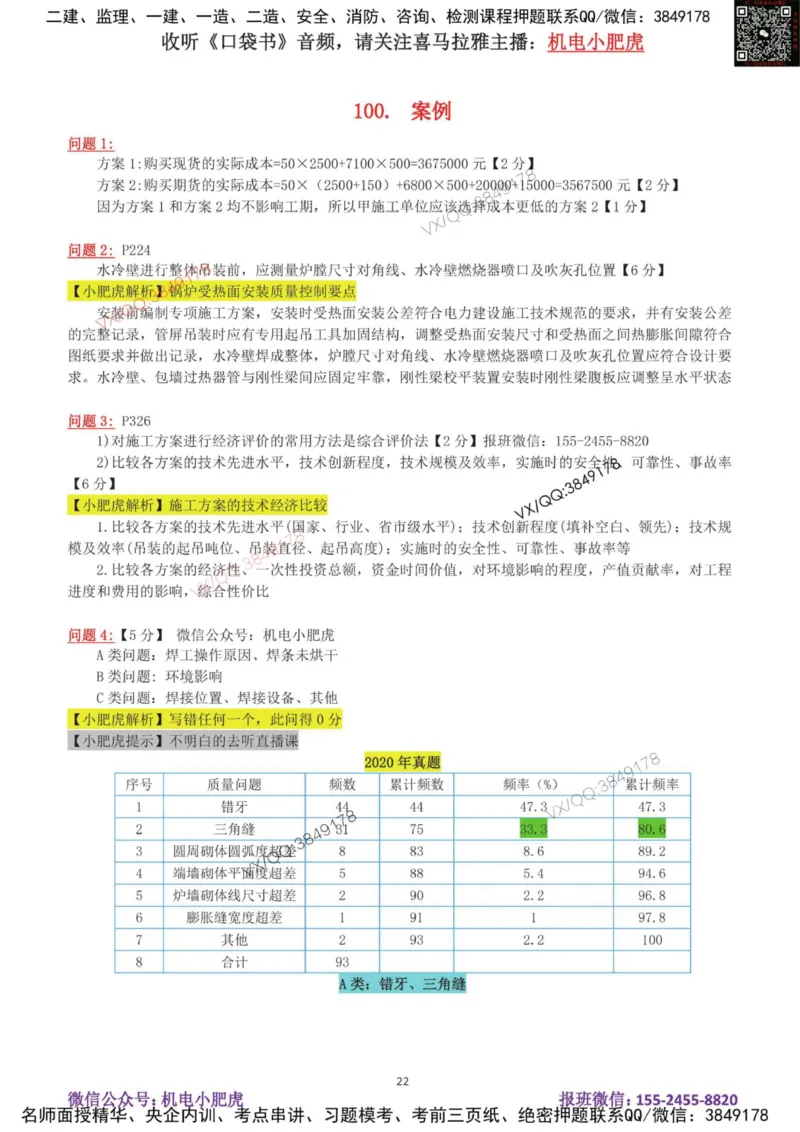 19-案例百题斩（96-100题）_2026年一级建造师_2026年一建机电_2025年一建机电SVIP_04-冲刺串讲✿考点强化✿小灶集训_17-机电《案例百题斩》小肥虎SMR