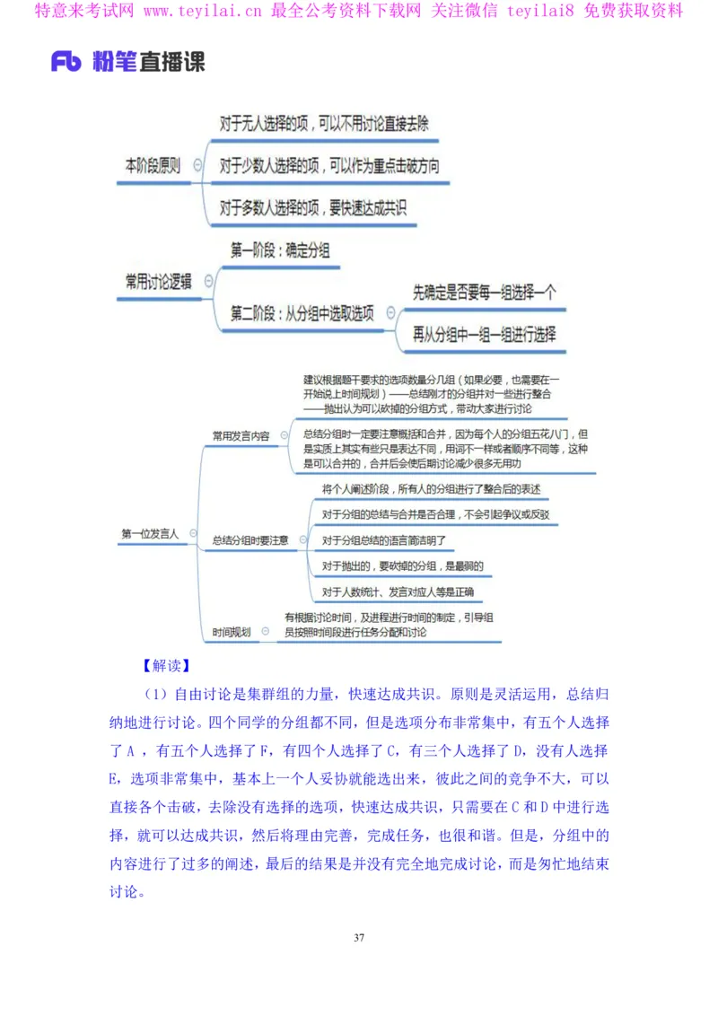 无领导多选题型周萌（讲义+笔记）_2025春招题库汇总_十大行测题库_2023年十大热门题库更新中_09、易考汇总_银行面试_无领导小组讨论_无领导小组面试新版_FB.无领导小组讨论讲义笔记