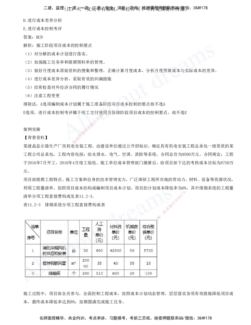 2025-10-第10章-施工质量管理-第11章-施工成本管理_2026年一级建造师_2026年一建机电_2025年一建机电SVIP_03-习题精析✿实战特训✿模考通关_11-机电《习题解析班》王建波XSW