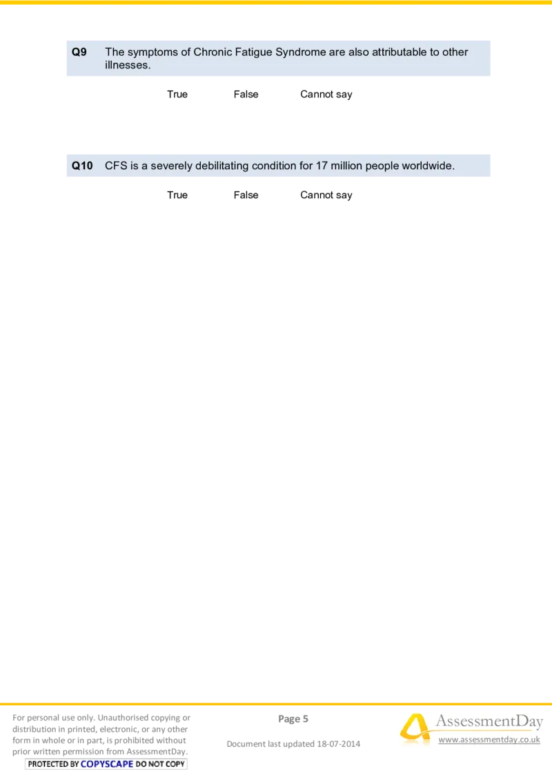 VerbalReasoningTest6-Questions_2025春招题库汇总_十大行测题库_2023年十大热门题库更新中_05、TalentQ汇总_TalentQ笔试题库中文_TalentQ（图文版-参考）_2选看通用测试题，适用于TalentQ（N多题）