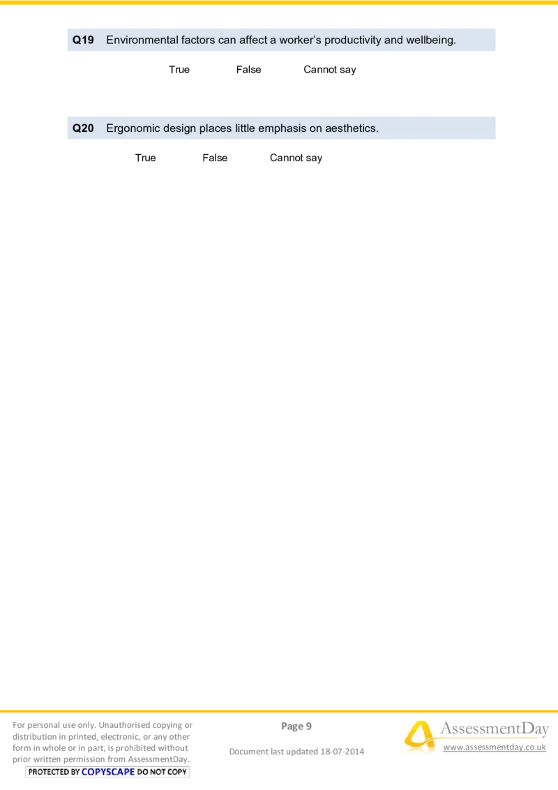 VerbalReasoningTest6-Questions_2025春招题库汇总_十大行测题库_2023年十大热门题库更新中_05、TalentQ汇总_TalentQ笔试题库中文_TalentQ（图文版-参考）_2选看通用测试题，适用于TalentQ（N多题）
