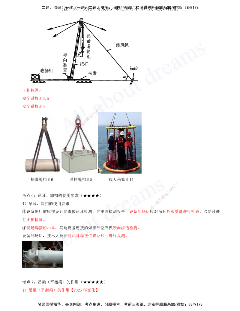 2025-03-第2章-2.2-起重技术_2026年一级建造师_2026年一建机电_2025年一建机电SVIP_04-冲刺串讲✿考点强化✿小灶集训_02-机电《冲刺串讲班》王建波ZK_讲义