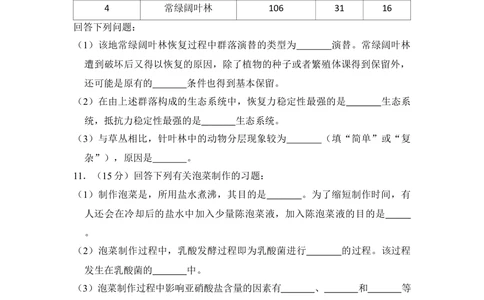 2013年高考生物试卷（新课标Ⅰ）（空白卷）_生物历年高考真题_新&middot;Word版2008-2025&middot;高考生物真题_生物（按省份分类）2008-2025_2008-2024&middot;（江西）生物高考真题
