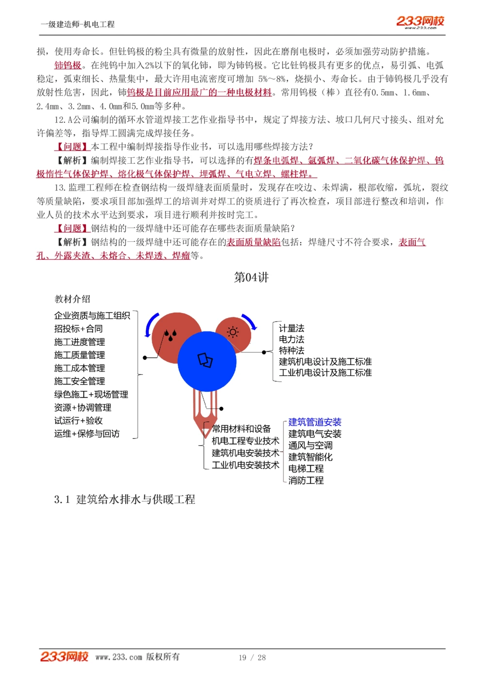1-5_2026年一级建造师_2026年一建机电_2025年一建机电SVIP_03-习题精析✿实战特训✿模考通关_22-机电《蓝宝典优题班》王子初233