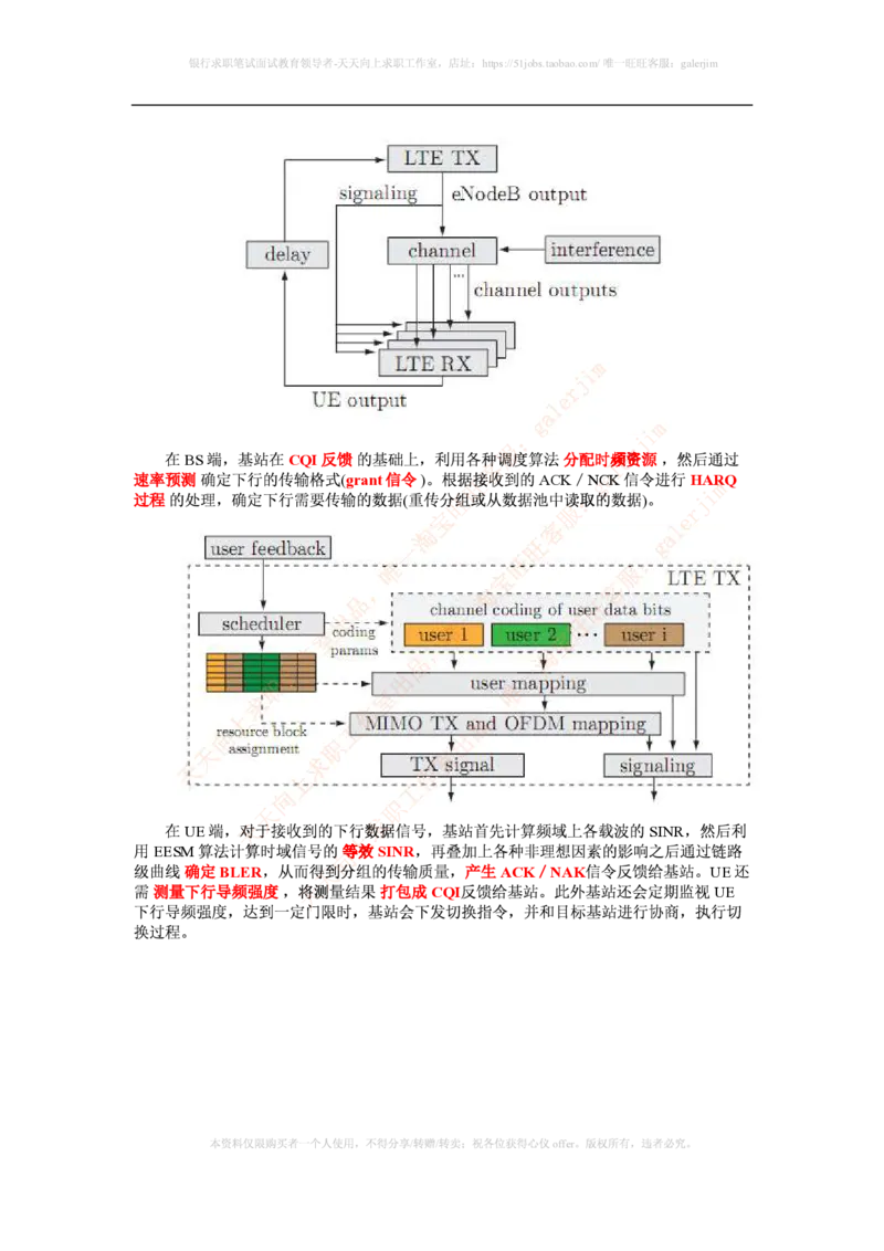 知识点之--（通信类）LTE基础知识_2025春招题库汇总_国企-运营商题库_2023中国移动笔试资料（清宇）_1中国移动知识点笔记_2-中国移动完整版知识点笔记资料_6.通信类_新版