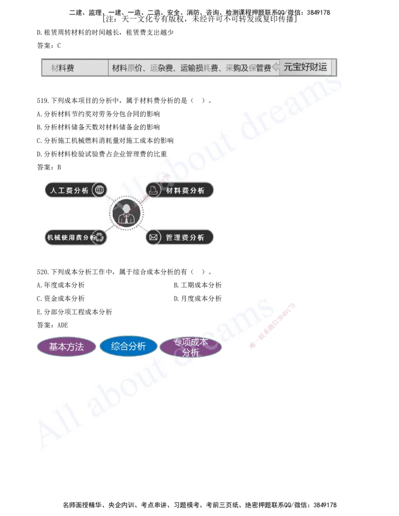 2025-43-第6章-建设工程成本管理（五）_2026年一级建造师_2026年一建管理_2025年一建管理SVIP_03-习题精析✿实战特训✿模考通关_27-管理《习题带练班》金月KL推荐_讲义