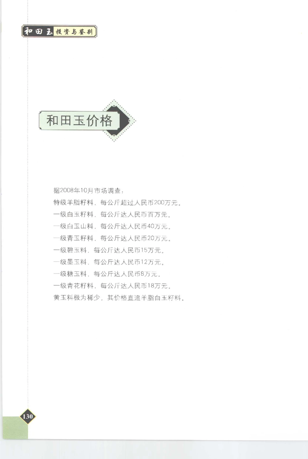 和田玉投资与鉴别__X018-玉石珠宝鉴定教程最新合集_7、和田玉鉴定专题全套课程_和田玉电子书