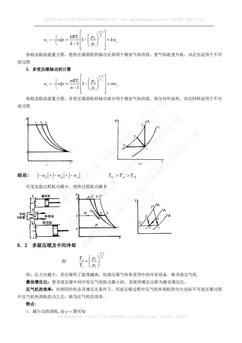 热能工程与动力类专业知识点--工程热力学知识点讲义整理_2025春招题库汇总_国企题库_国家能源_20230827_151217_2-国家能源集团2023招聘笔试完整知识点（专业知识部分）_热能工程与动力类