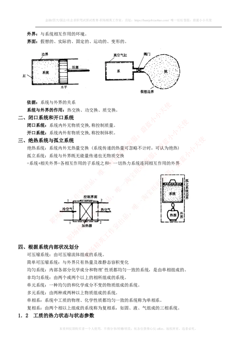 热能工程与动力类专业知识点--工程热力学知识点讲义整理_2025春招题库汇总_国企题库_国家能源_20230827_151217_2-国家能源集团2023招聘笔试完整知识点（专业知识部分）_热能工程与动力类