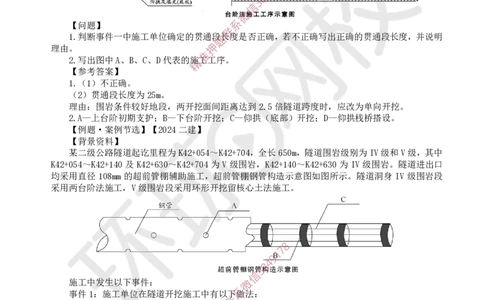 15.2025一建公路案例特训-第15讲-专题四隧道工程（3）_2026年一级建造师_2026年一建公路_2025年一建公路SVIP_04-冲刺串讲✿考点强化✿小灶集训_07-公路《案例特训班》吴然HQ