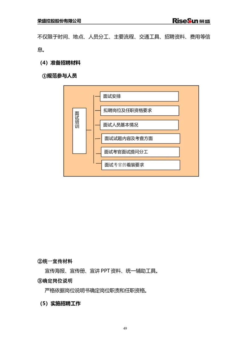 制度流程荣盛控股股份有限公司公司招聘手册（doc70页）_2025春招题库汇总_银行题库-1_银行全套上岸资料_500套面试话术_05面试话术实例_05制度流程