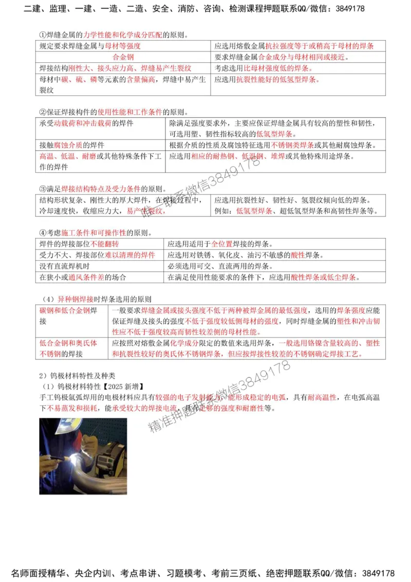 13-第2章-2.3-焊接技术（一）_2026年一级建造师_2026年一建机电_2025年一建机电SVIP_02-基础精讲✿高端面授✿深度强化_36-机电《教材精讲班》王建波SMR