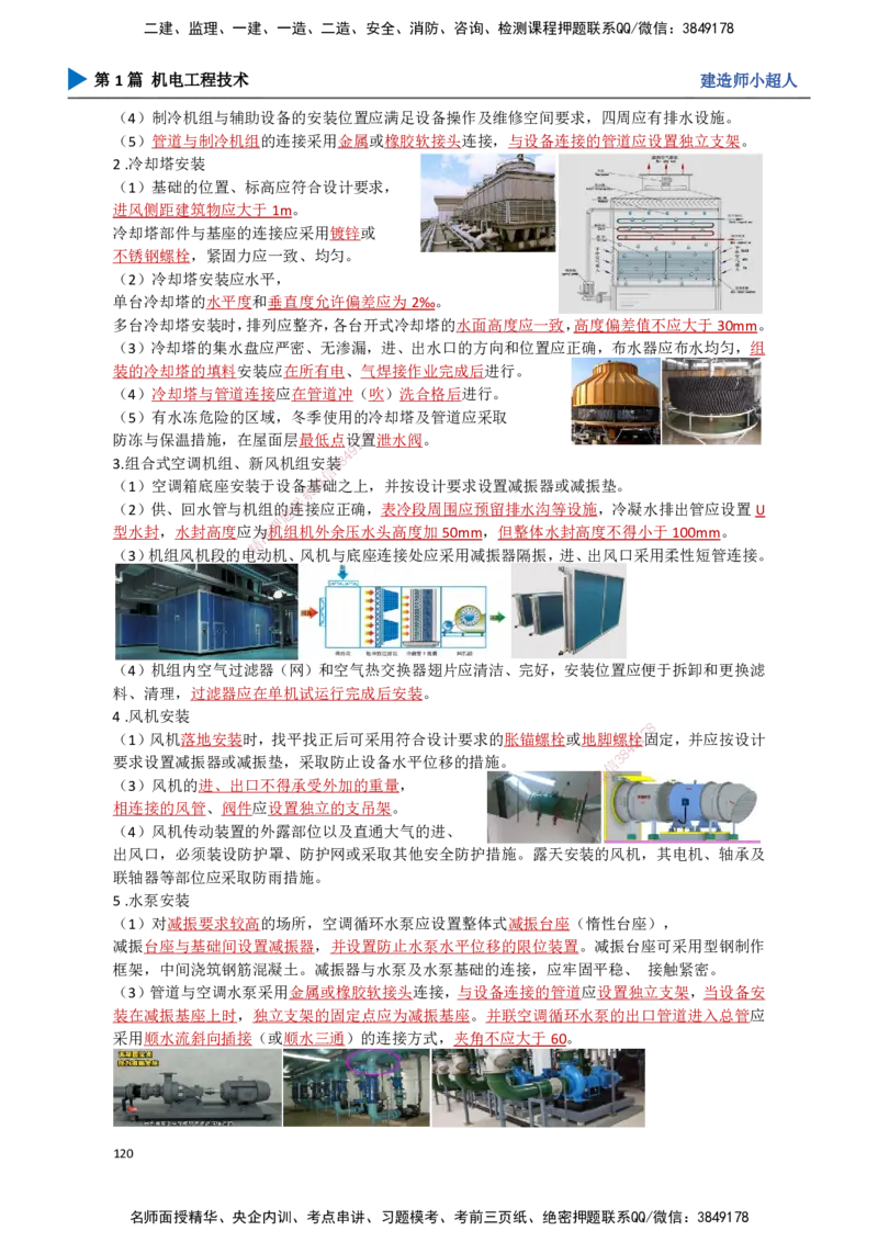 11.通风与空调（2）_2026年一级建造师_2026年一建机电_2025年一建机电SVIP_02-基础精讲✿高端面授✿深度强化_21-机电《3D精讲班》小超人SMR推荐_讲义