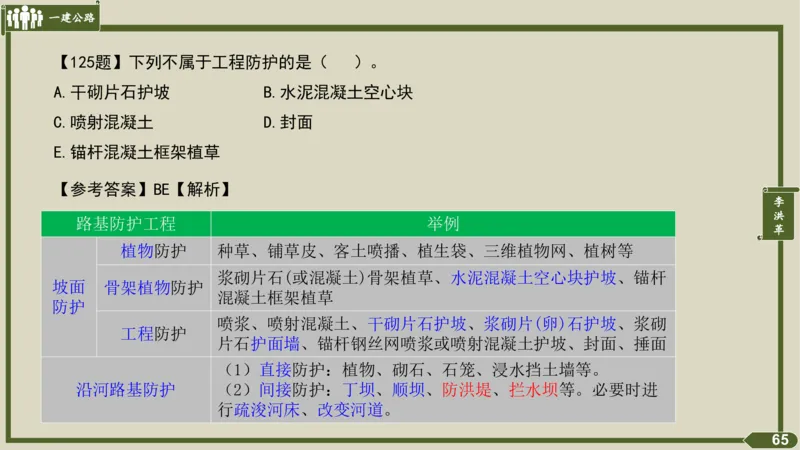 2025一建《公路》金题演练2（答案）_2026年一级建造师_2026年一建公路_2025年一建公路SVIP_02-基础精讲✿高端面授✿深度强化_11-公路《全系VIP班》李洪革SMR推荐_06.金题演练