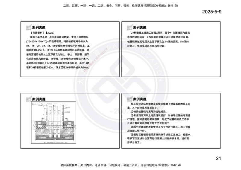 2025一建《公路》精粹强化(一页四个打印版)_2026年一级建造师_2026年一建公路_2025年一建公路SVIP_04-冲刺串讲✿考点强化✿小灶集训_05-公路《精粹强化班》崔业盛DL_讲义