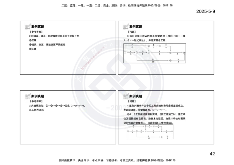 2025一建《公路》精粹强化(一页四个打印版)_2026年一级建造师_2026年一建公路_2025年一建公路SVIP_04-冲刺串讲✿考点强化✿小灶集训_05-公路《精粹强化班》崔业盛DL_讲义