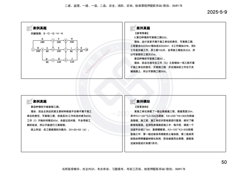 2025一建《公路》精粹强化(一页四个打印版)_2026年一级建造师_2026年一建公路_2025年一建公路SVIP_04-冲刺串讲✿考点强化✿小灶集训_05-公路《精粹强化班》崔业盛DL_讲义