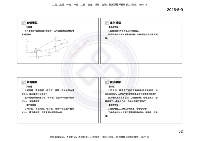 2025一建《公路》精粹强化(一页四个打印版)_2026年一级建造师_2026年一建公路_2025年一建公路SVIP_04-冲刺串讲✿考点强化✿小灶集训_05-公路《精粹强化班》崔业盛DL_讲义