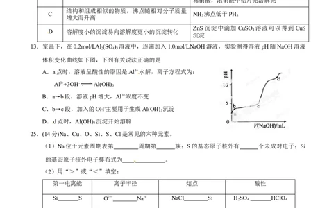 2014年高考化学试卷（安徽）（空白卷）_历年高考真题合集_化学历年高考真题_新&middot;Word版2008-2025&middot;高考化学真题_化学（按年份分类）2008-2025_2014&middot;高考化学真题