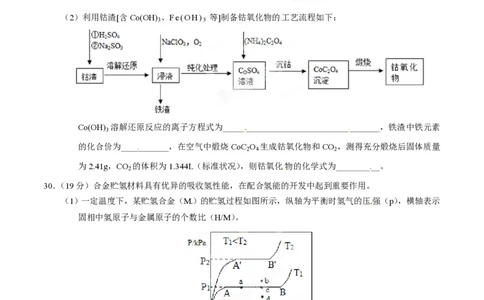 2015年高考化学试卷（山东）（空白卷）_历年高考真题合集_化学历年高考真题_新&middot;PDF版2008-2025&middot;高考化学真题_化学（按省份分类）2008-2025_2008-2025&middot;（山东）化学高考真题