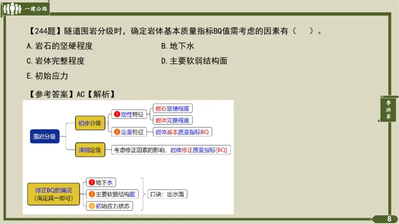 2025一建《公路》金题演练4（答案）_2026年一级建造师_2026年一建公路_2025年一建公路SVIP_02-基础精讲✿高端面授✿深度强化_11-公路《全系VIP班》李洪革SMR推荐_06.金题演练