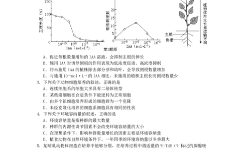 2014年高考生物试卷（浙江）（空白卷）_生物历年高考真题_新&middot;PDF版2008-2025&middot;高考生物真题_生物（按试卷类型分类）2008-2025_自主命题卷&middot;生物（2008-2025）_浙江自主命题&middot;生物（2008-2025）