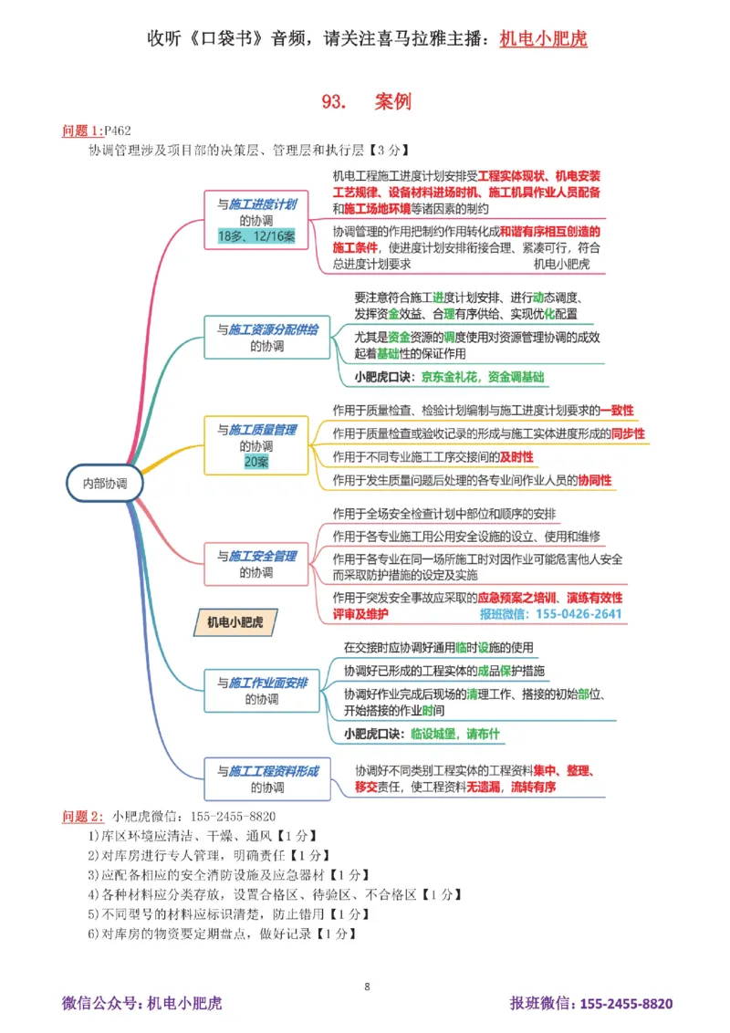 18-案例百题斩（91-95题）_2026年一级建造师_2026年一建机电_2025年一建机电SVIP_04-冲刺串讲✿考点强化✿小灶集训_17-机电《案例百题斩》小肥虎SMR