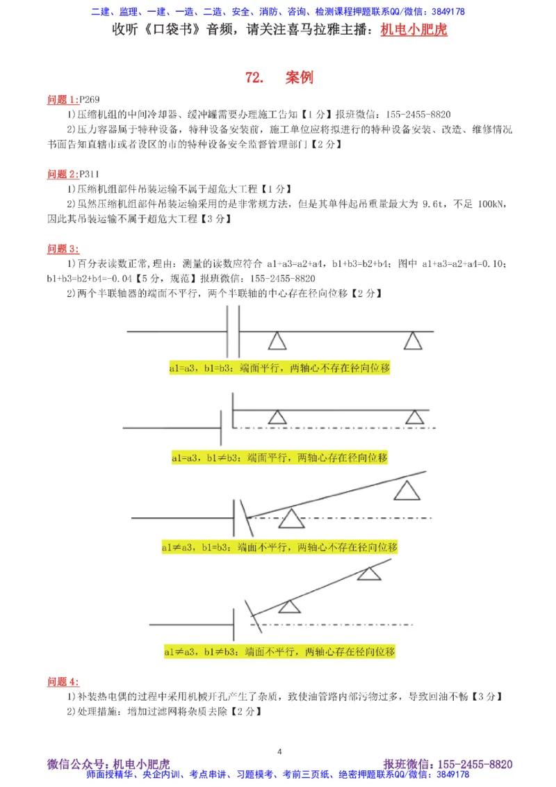 14-案例百题斩（71-75题）_2026年一级建造师_2026年一建机电_2025年一建机电SVIP_04-冲刺串讲✿考点强化✿小灶集训_17-机电《案例百题斩》小肥虎SMR