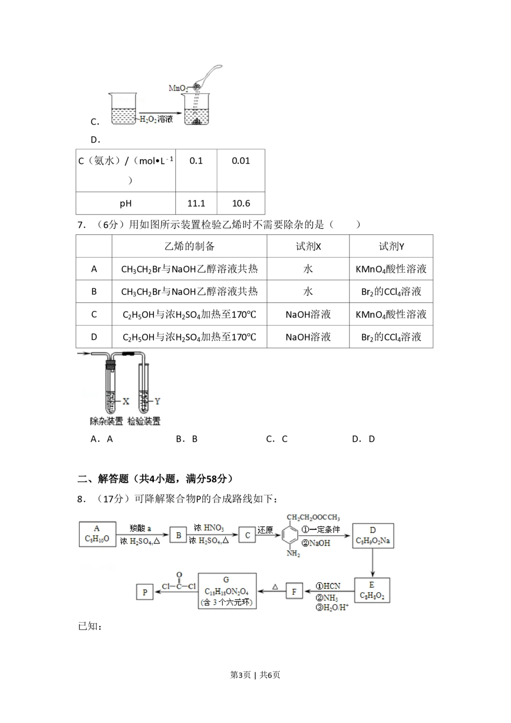 2013年高考化学试卷（北京）（空白卷）_历年高考真题合集_化学历年高考真题_新&middot;PDF版2008-2025&middot;高考化学真题_化学（按试卷类型分类）2008-2025_自主命题卷&middot;化学（2008-2025）(1)