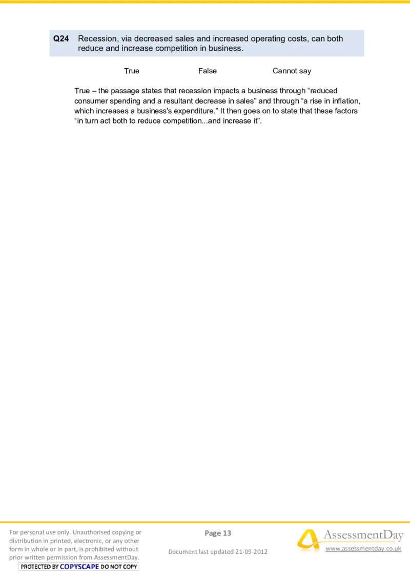 VerbalReasoningTest4-Solutions_2025春招题库汇总_八大题库-1_04八大汇总_信永中和_专业题综合知识-参考_英文题_VerbalReasoningTests