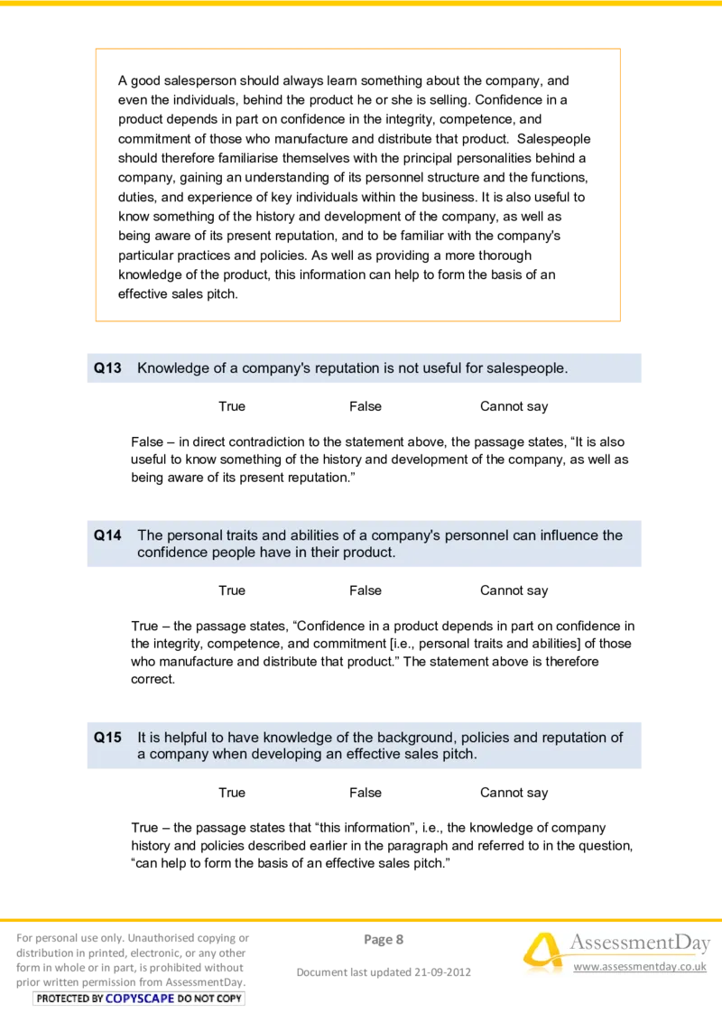 VerbalReasoningTest4-Solutions_2025春招题库汇总_八大题库-1_04八大汇总_信永中和_专业题综合知识-参考_英文题_VerbalReasoningTests