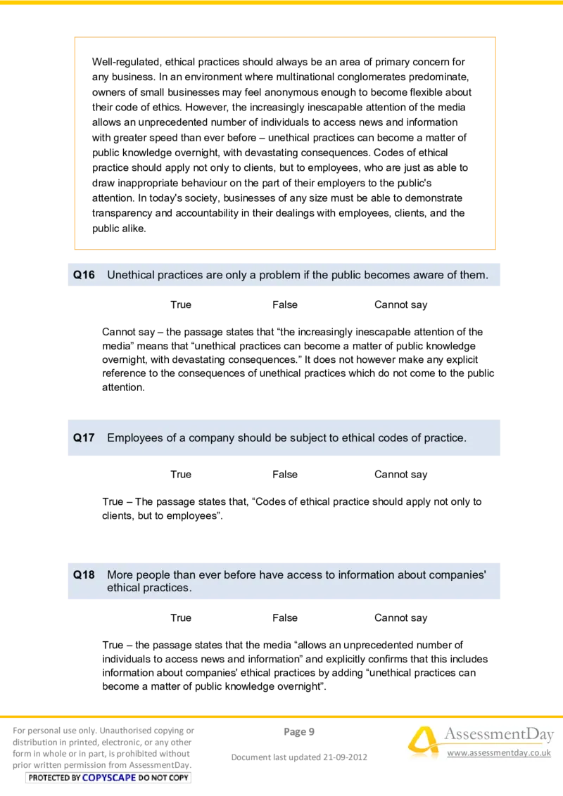 VerbalReasoningTest4-Solutions_2025春招题库汇总_八大题库-1_04八大汇总_信永中和_专业题综合知识-参考_英文题_VerbalReasoningTests