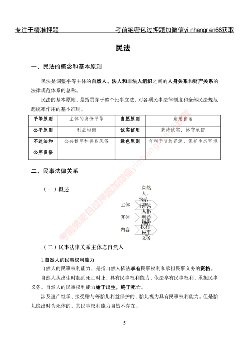 专项攻坚-法律-讲义_2025春招题库汇总_银行题库-1_银行全套上岸资料_讲义+题库+冲刺_06、基础巩固讲义（理论知识点讲解+经典例题）全