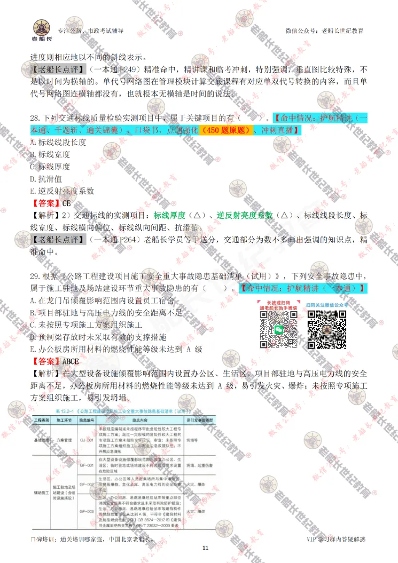 2024老船长一建公路真题答案最全完整版（含命中情况）_2026年一级建造师_2026年一建公路_2025年一建公路SVIP_01-精华文档✿电子教材✿历年真题_02-历年真题PDF