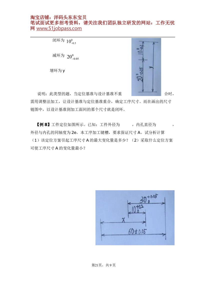 机械制造技术基础典型例题(1)_三桶油_中国石油_中石油笔试_笔试。！_7-专业测试部分（仅需看自己专业即可）_3.13机械知识_复习题