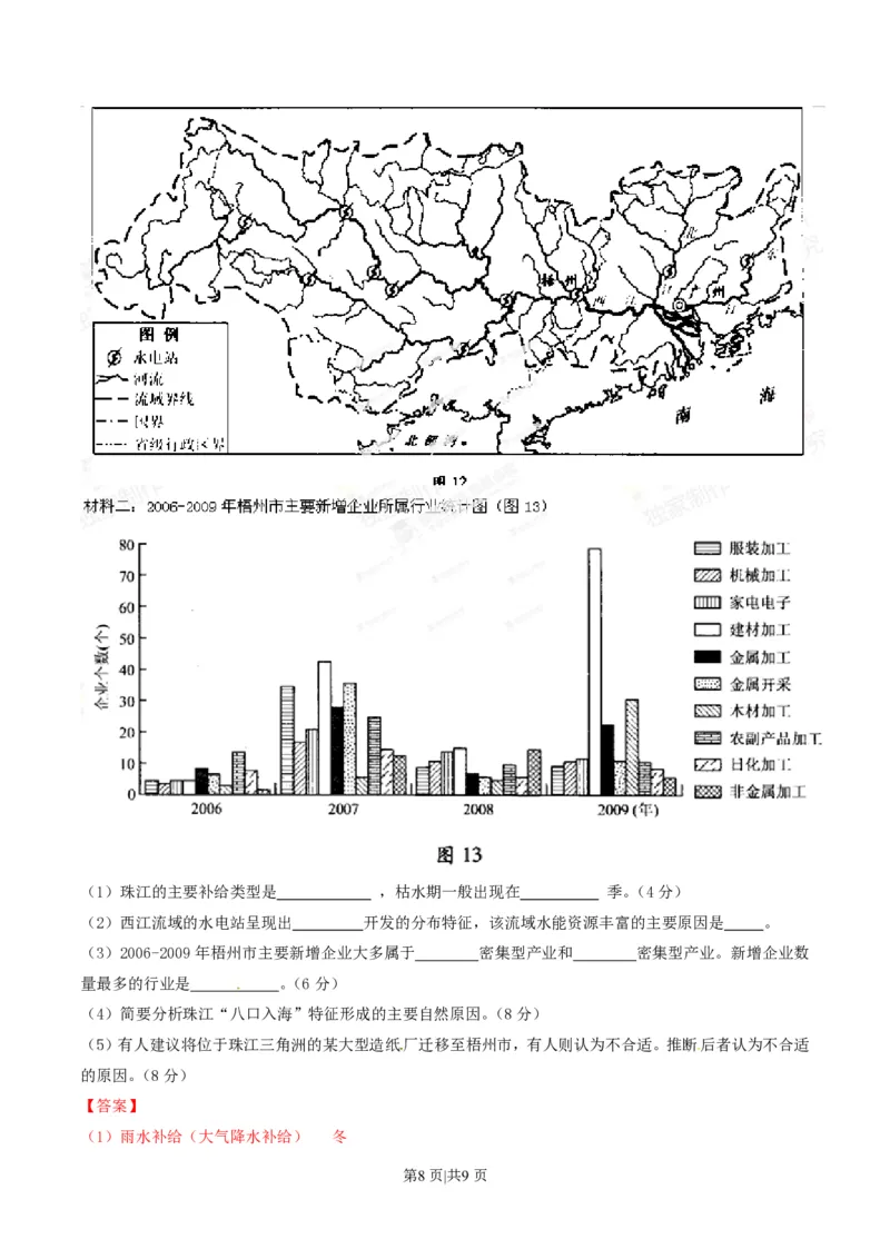 2014年高考地理试卷（广东）（解析卷）_地理历年高考真题_新&middot;PDF版2008-2025&middot;高考地理真题_地理（按年份分类）2008-2025_2014&middot;地理高考真题
