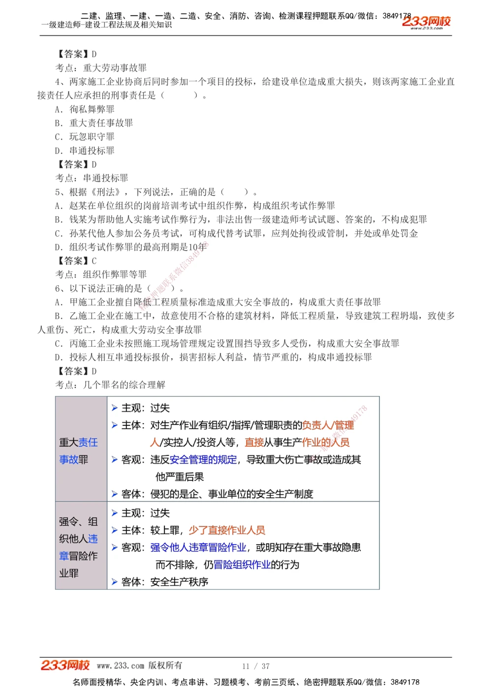 1-6_2026年一级建造师_2026年一建法规_2025年一建法规SVIP_04-冲刺串讲✿考点强化✿小灶集训_46-法规《考前集训班》刘丹233