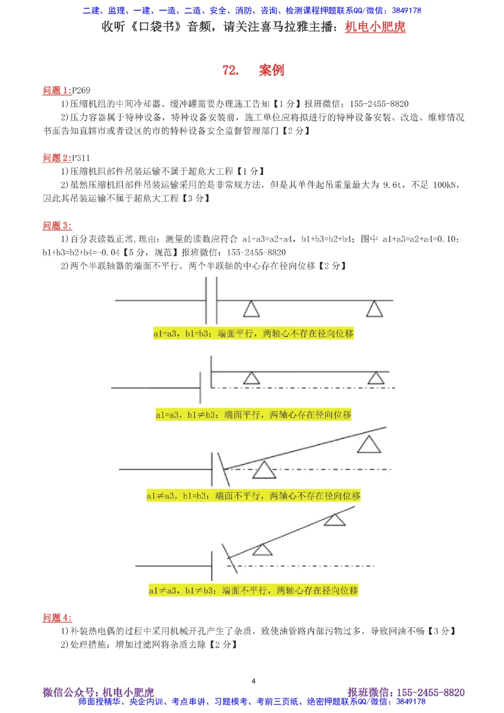 14-案例百题斩（71-75题）_2026年一级建造师_2026年一建机电_2025年一建机电SVIP_04-冲刺串讲✿考点强化✿小灶集训_17-机电《案例百题斩》小肥虎SMR