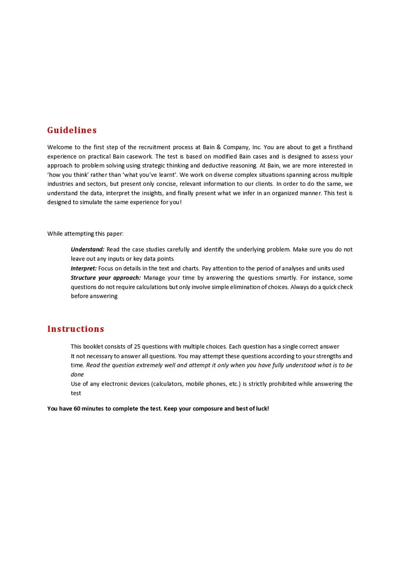 PTA第5套_2025春招题库汇总_咨询题库_2023咨询公司合集（7家）_2023贝恩Bain咨询_贝恩PTA