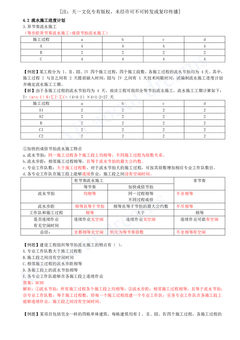 2025-23-第4章-4.2-流水施工进度计划（三）_2026年一级建造师_2026年一建管理_2025年一建管理SVIP_02-基础精讲✿高端面授✿深度强化_10-管理《天一精讲班》金月、王少杰KL_王少杰