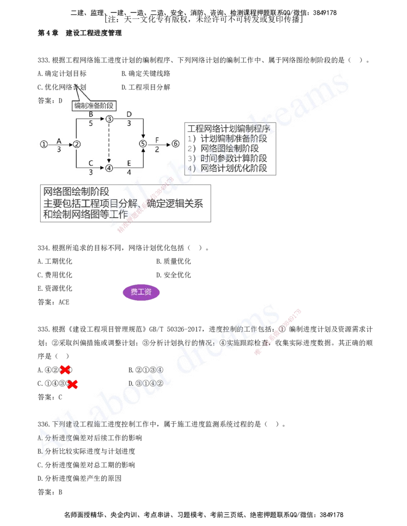 2025-31-第4章-建设工程进度管理（九）_2026年一级建造师_2026年一建管理_2025年一建管理SVIP_03-习题精析✿实战特训✿模考通关_27-管理《习题带练班》金月KL推荐_讲义
