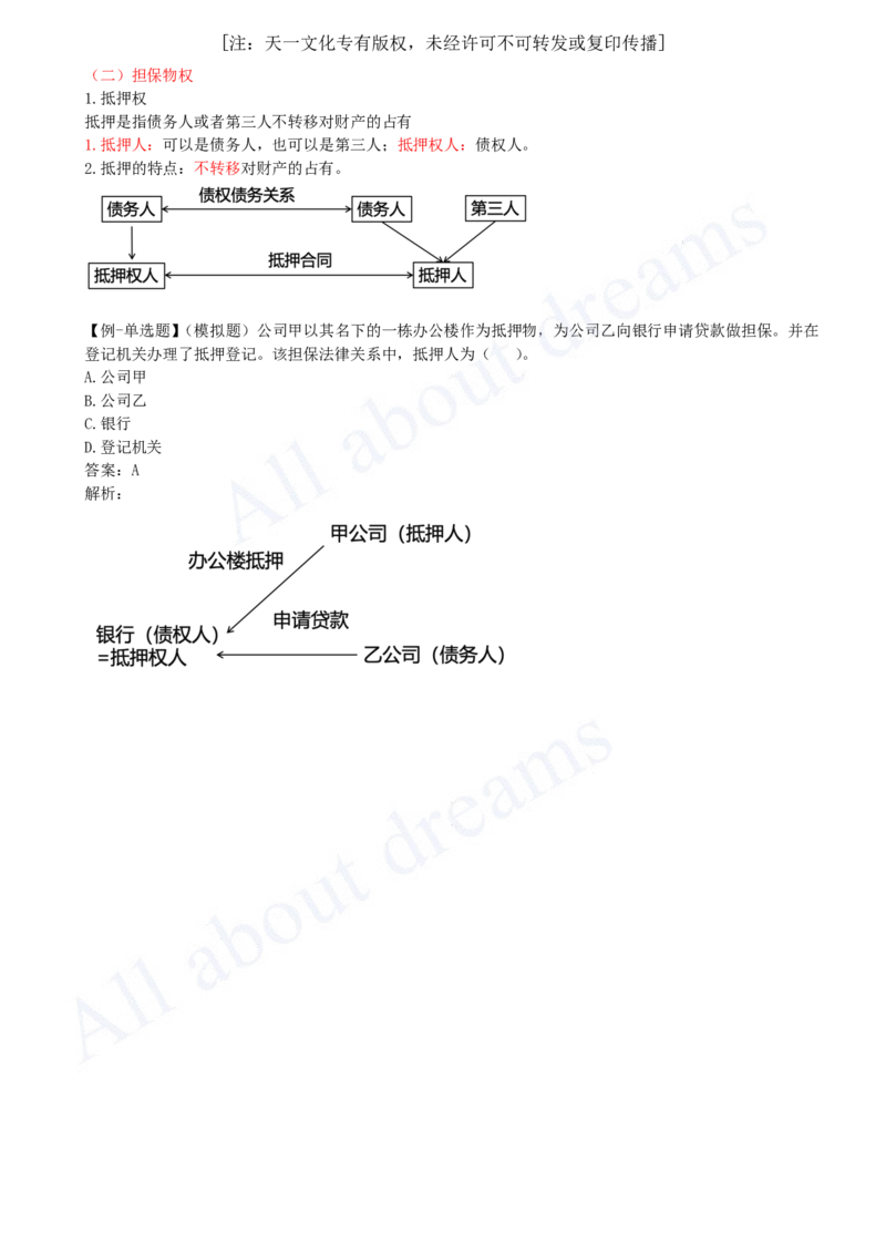 2025-04-第1章-1.2-建设工程物权制度（二）_2026年一建法规_2025年一建法规SVIP_02-基础精讲✿高端面授✿深度强化_10-法规《天一精讲班》王欣KL_讲义